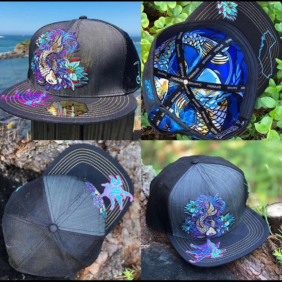 Koi Fish Grassroots Cali Hemp Hat 